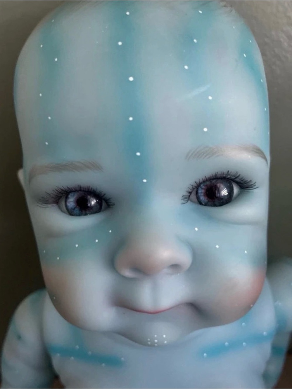 Blue Alien Baby Doll - Collectible Kids Toy